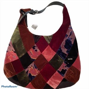 Kensie Multicolor Patchwork Hobo Bag New never used but no tags.